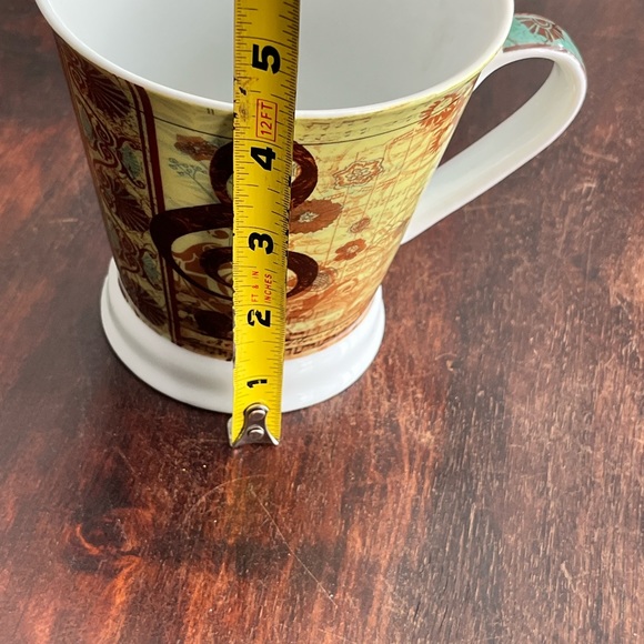 Vintage Pier 1 Imports Porcelain Wide Mouth Music Coffee, Tea mug - Picture 8 of 8